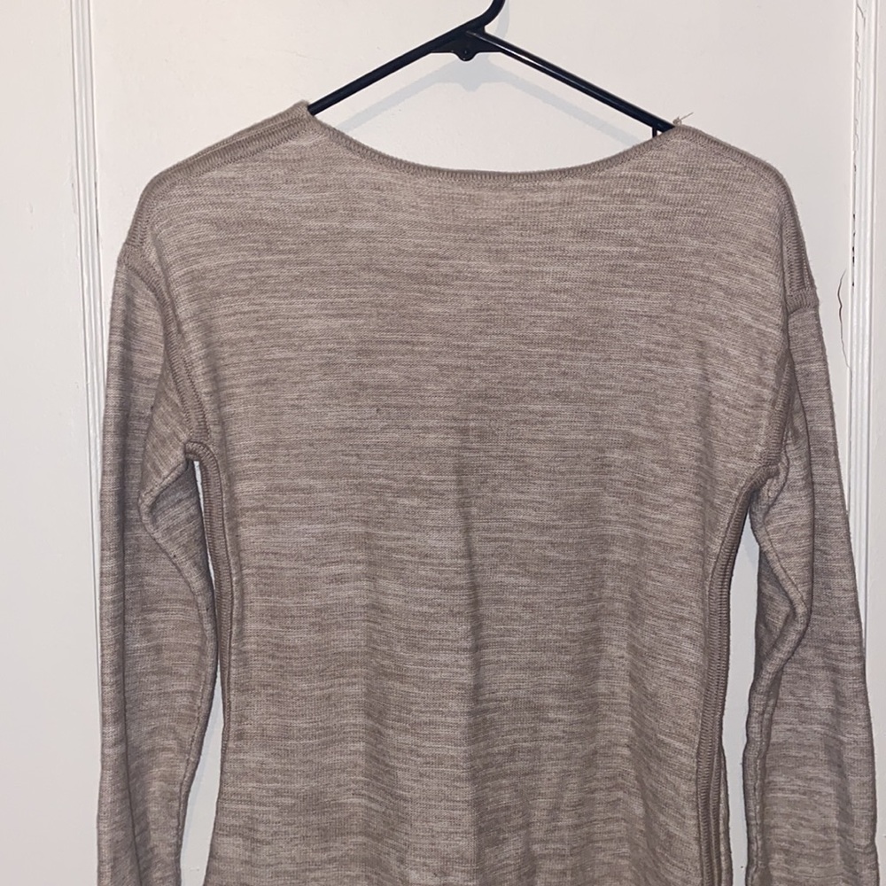 Athleta long sleeve casual mini thick dress crewneck - Picture 4 of 7